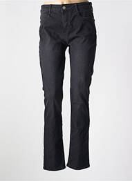 Jeans coupe slim stretch taille haute noir MERI & ESCA femme