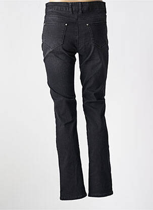 Jeans coupe slim stretch taille haute noir MERI & ESCA femme