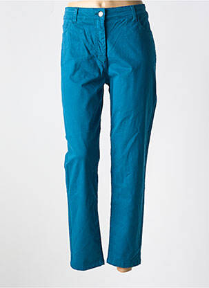 Pantalon slim stretch taille normale bleu PAUL BRIAL femme