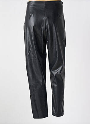 Pantalon 7/8 taille haute taille haute noir PAUL BRIAL femme