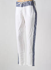Pantalon droit blanc MALOKA pour femme seconde vue