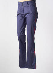Pantalon droit bleu PAUL BRIAL pour femme seconde vue