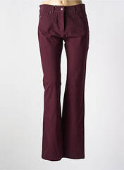 Pantalon droit rouge PAUL BRIAL pour femme seconde vue