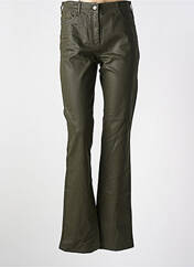 Pantalon droit vert PAUL BRIAL pour femme seconde vue