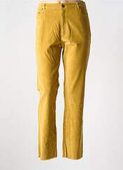 Pantalon slim jaune SURKANA pour femme seconde vue
