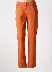 Pantalon slim orange IMPULSION pour femme seconde vue