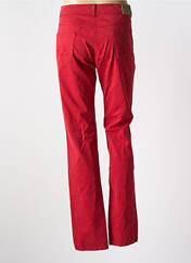 Pantalon slim rouge PAUL BRIAL pour femme seconde vue