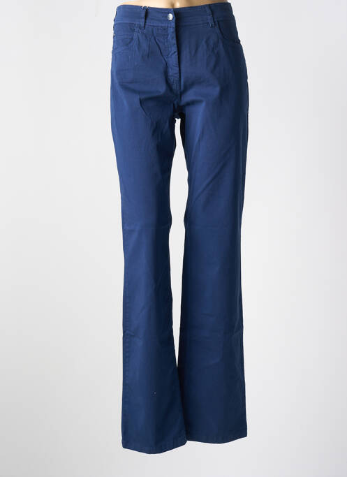 Jeans coupe droite bleu PAUL BRIAL pour femme