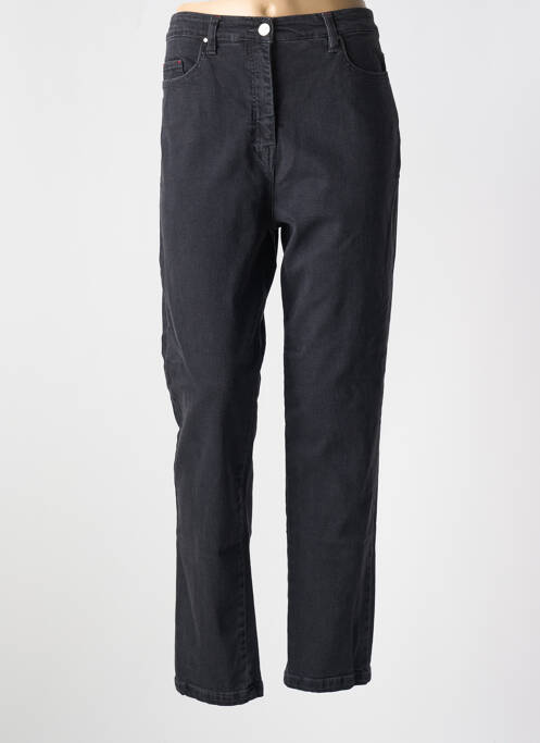 Jeans coupe droite gris PAUL BRIAL pour femme