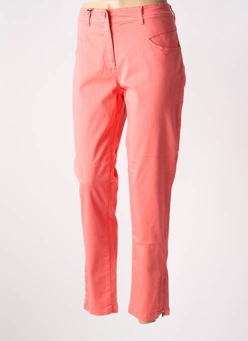 Pantalon 7/8 orange PAUL BRIAL pour femme