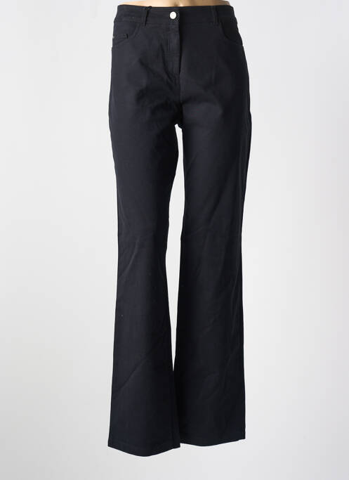 Pantalon droit noir PAUL BRIAL pour femme