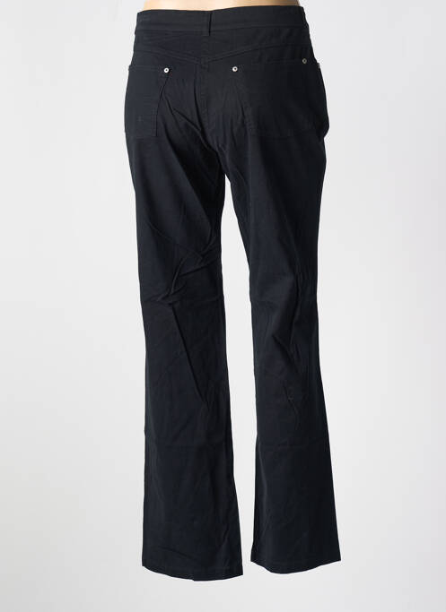 Pantalon droit noir PAUL BRIAL pour femme