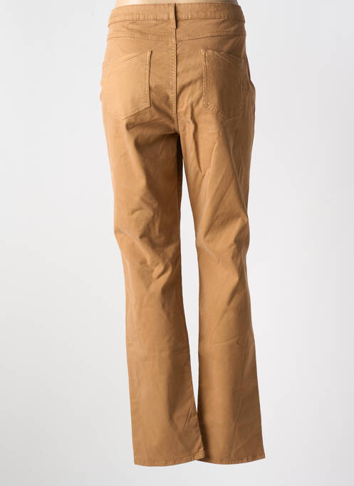 Pantalon slim marron IMPULSION pour femme