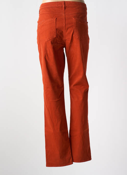 Pantalon slim orange IMPULSION pour femme