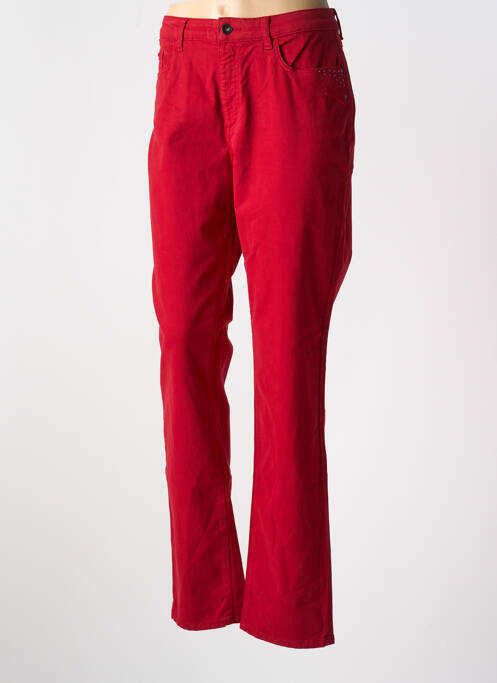 Pantalon slim rouge IMPULSION pour femme