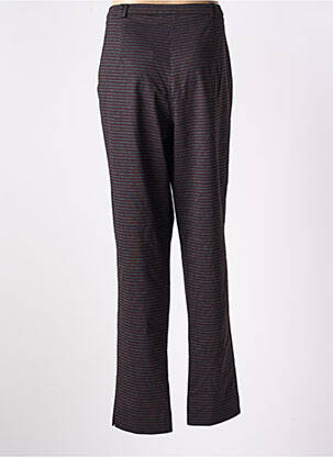 Pantalon droit stretch taille normale rouge IMPULSION femme