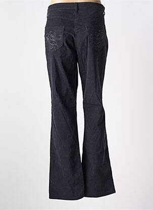 Pantalon droit stretch taille normale noir CHRISTIAN MARRY femme
