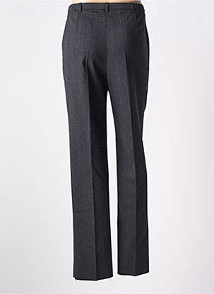 Pantalon droit taille à pinces taille haute gris GUY DUBOUIS femme