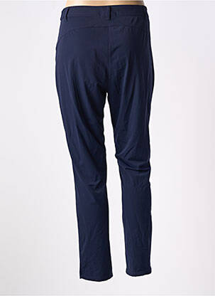 Pantalon slim stretch taille normale bleu MALOKA femme