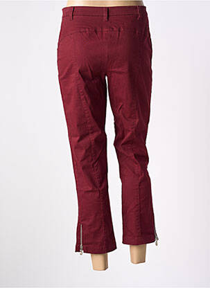 Pantalon 7/8 taille haute taille haute rouge ROSA ROSAM femme