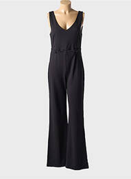 Combi-pantalon sans manche sans manche noir SURKANA femme