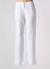 Pantalon droit blanc MALOKA pour femme seconde vue