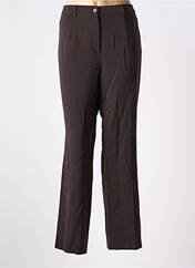 Pantalon droit marron GERKE MY PANTS pour femme seconde vue