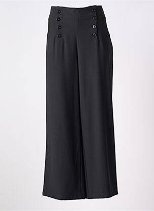 Pantalon large noir PAUL BRIAL pour femme
