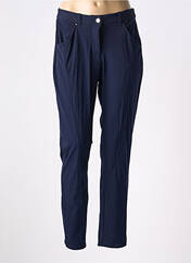 Pantalon slim bleu MALOKA pour femme seconde vue