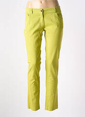 Pantalon slim vert LA FEE MARABOUTEE pour femme seconde vue