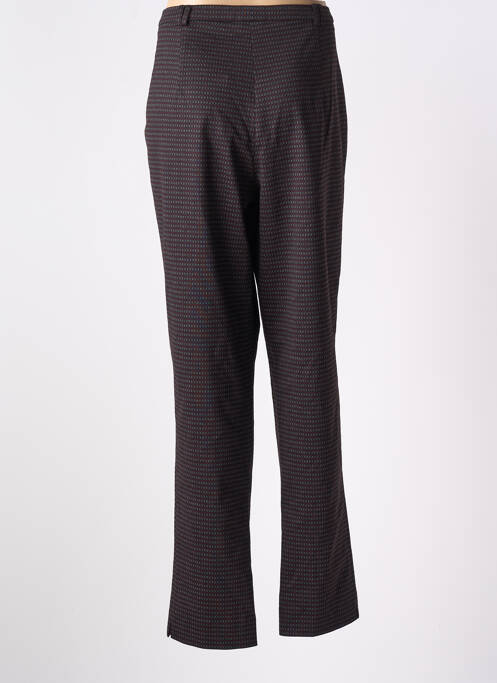 Pantalon droit stretch taille normale rouge IMPULSION femme
