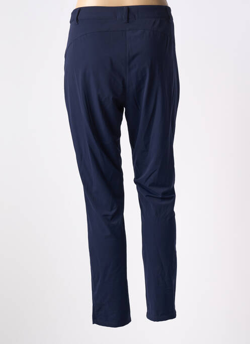 Pantalon slim stretch taille normale bleu MALOKA femme