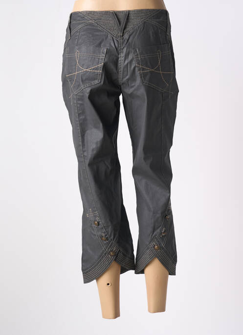 Pantacourt poches taille normale gris AVENTURES DES TOILES femme
