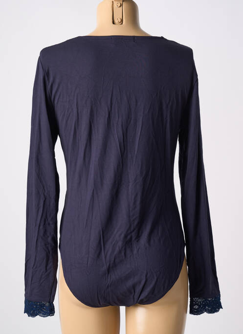 Body bleu PAUL BRIAL pour femme