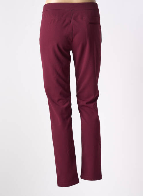 Pantalon chino rouge AKELA KEY pour femme