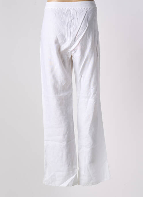 Pantalon droit blanc MALOKA pour femme