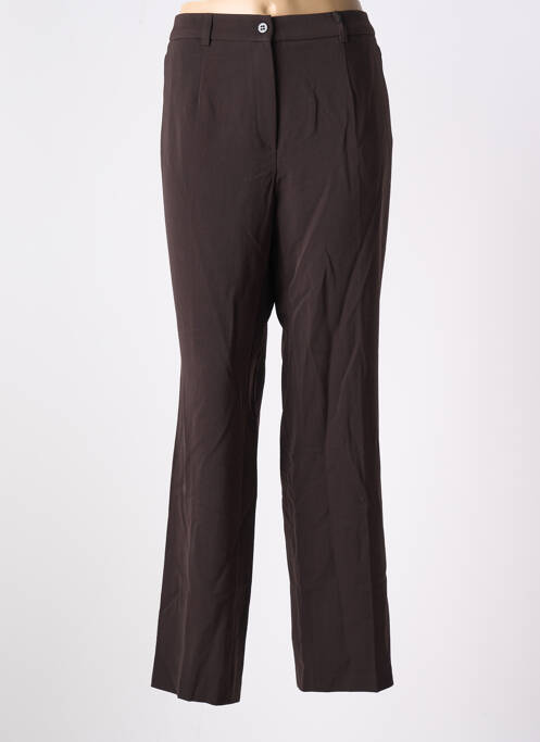 Pantalon droit marron GERKE MY PANTS pour femme