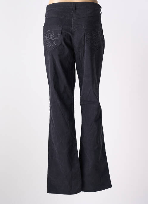 Pantalon droit noir CHRISTIAN MARRY pour femme