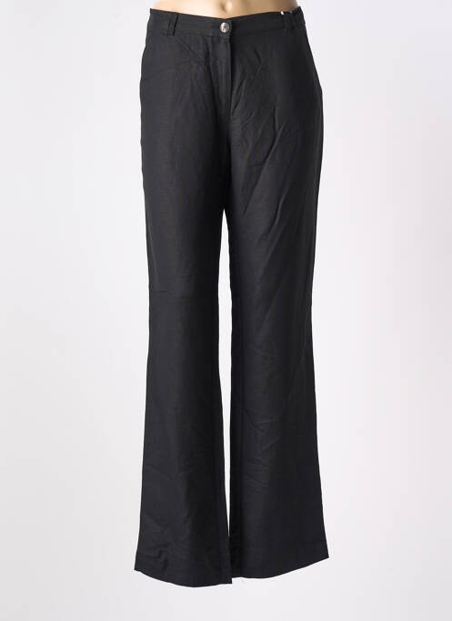 Pantalon droit noir PAUL BRIAL pour femme