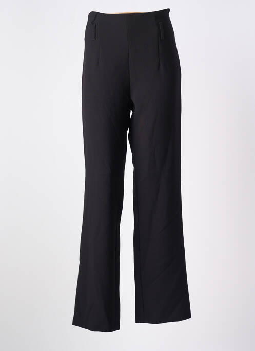 Pantalon droit noir PAUL BRIAL pour femme