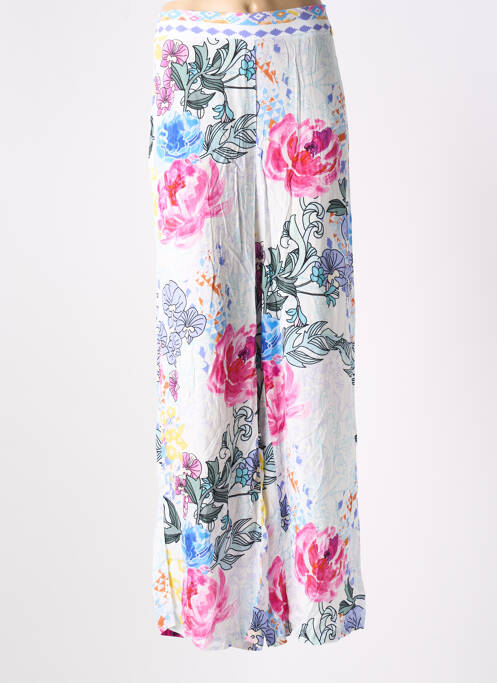 Pantalon large blanc PAUL BRIAL pour femme