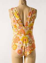 Maillot de bain 1 pièce jaune SEASS BY PAULINE pour femme seconde vue