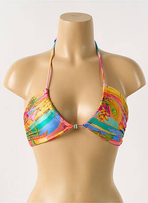 Haut de maillot de bain haut triangles haut triangles orange BANANA MOON femme