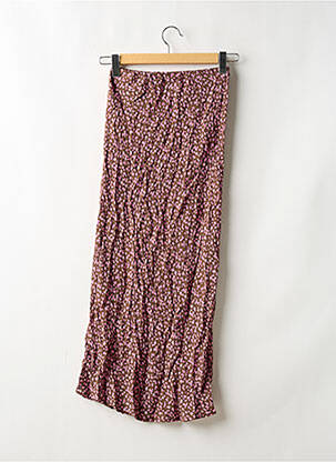 Jupe longue taille haute marron GHANDA CO. femme