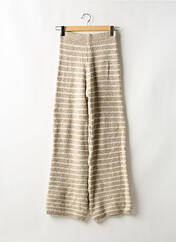 Pantalon flare gris PRETTY WIRE pour femme seconde vue