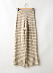 Pantalon flare gris PRETTY WIRE pour femme seconde vue