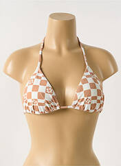 Haut de maillot de bain marron ROXY pour femme seconde vue