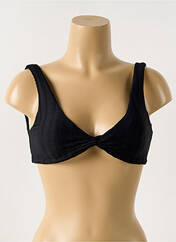 Haut de maillot de bain noir SANS MARQUE pour femme seconde vue