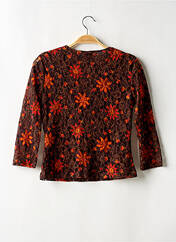 Top orange 1 2 3 pour femme seconde vue