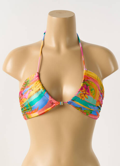 Haut de maillot de bain haut triangles haut triangles orange BANANA MOON femme